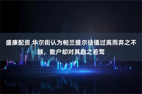 盛康配资 华尔街认为帕兰提尔估值过高而弃之不顾，散户却对其趋之若鹜